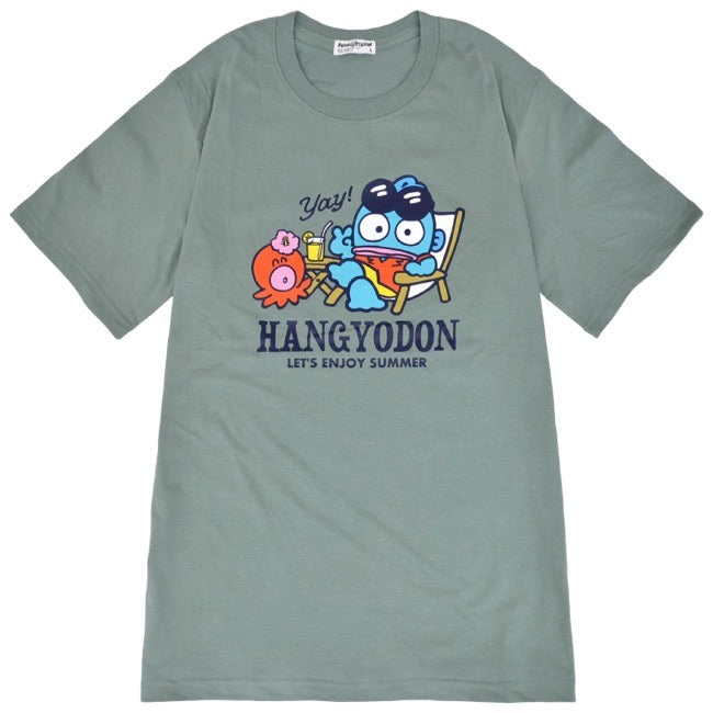 ハンギョドン Tシャツ 半袖 プリント トップス サンリオ キャラクターズ hg1142-204