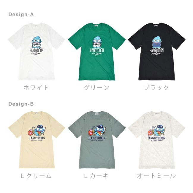 ハンギョドン Tシャツ 半袖 プリント トップス サンリオ キャラクターズ hg1142-204