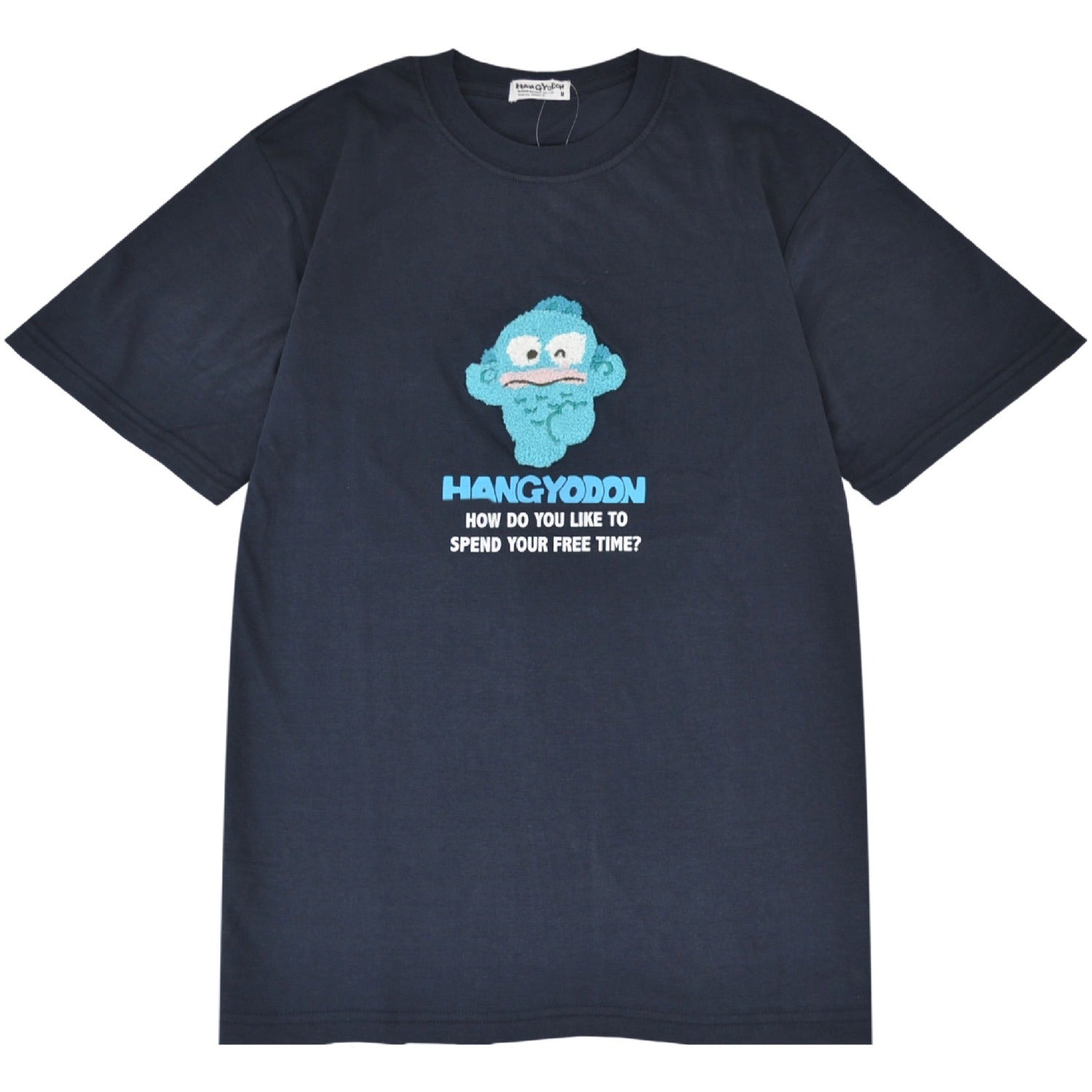 ハンギョドン Tシャツ 半袖 刺繍 プリント トップス サンリオ キャラクターズ メンズ レディース hg1152-268