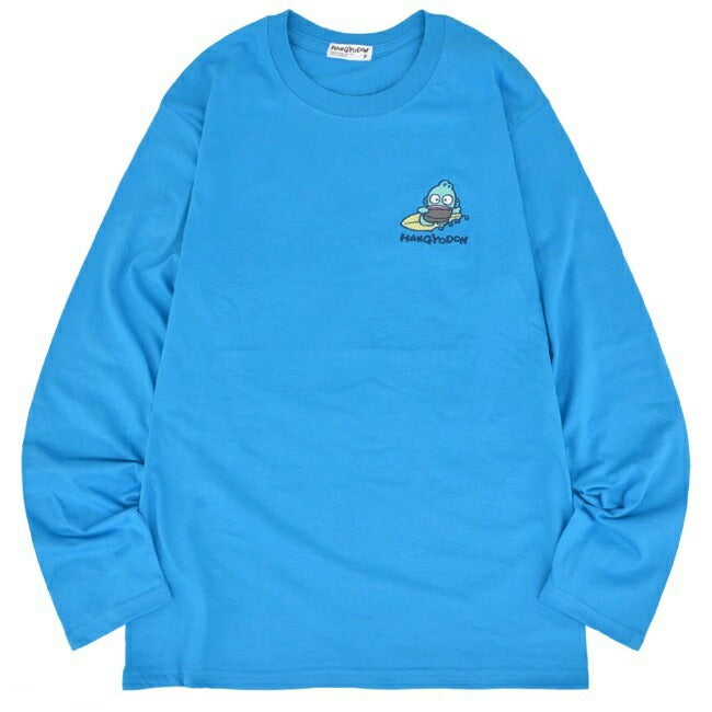 ハンギョドン Tシャツ 長袖 ロンT プリント 刺繍 サンリオキャラクターズ hg1241-15