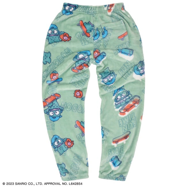 ハンギョドン サンリオ キャラクターズ トップス ボトムス セット 長袖 パンツ ボア フリース hg1634-588