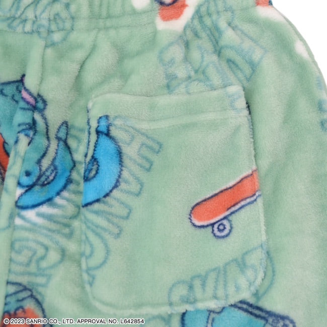 ハンギョドン サンリオ キャラクターズ トップス ボトムス セット 長袖 パンツ ボア フリース hg1634-588
