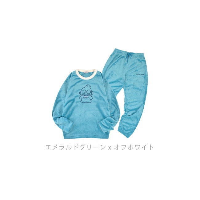 ハンギョドン トレーナー スウェット パンツ フリース セットアップ ルームウェア 部屋着 パジャマ サンリオ キャラクターズ hg1644-91