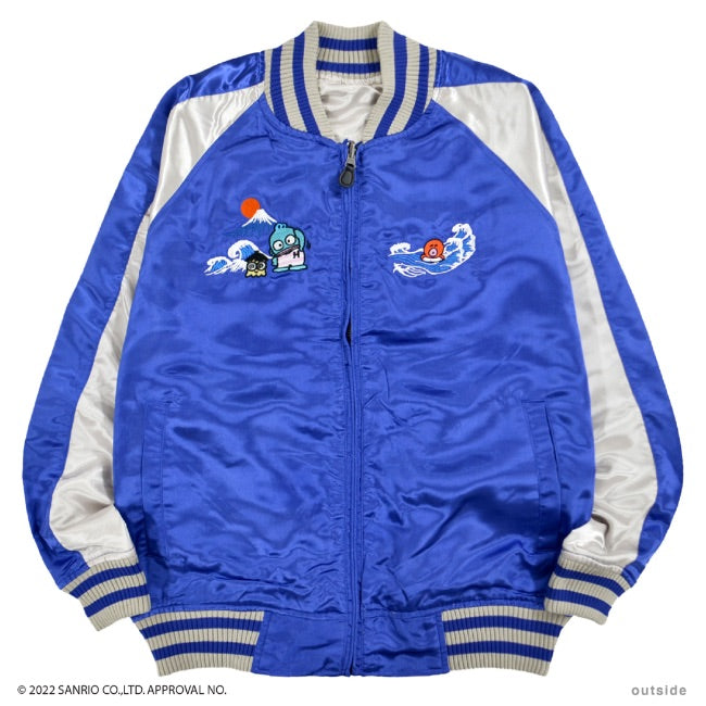 ハンギョドン スカジャン 刺繍 リバーシブル 長袖 アウター 2WAY hg1823-712