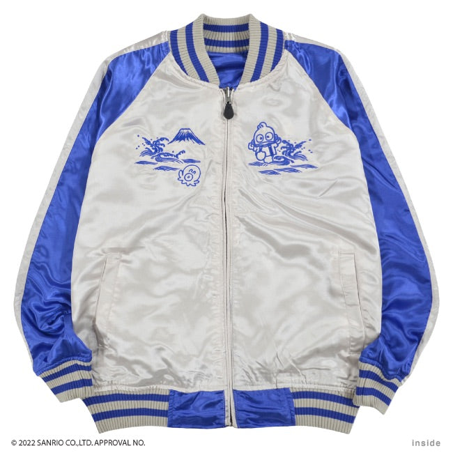 ハンギョドン スカジャン 刺繍 リバーシブル 長袖 アウター 2WAY hg1823-712