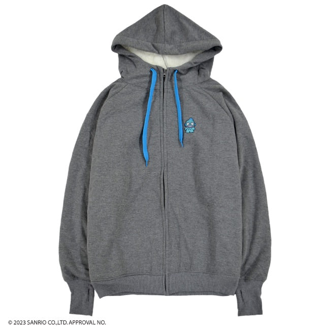 Sanrio characters ロング丈 裏ボア パーカー ハンギョドン サンリオ キャラクターズ hg1824-706