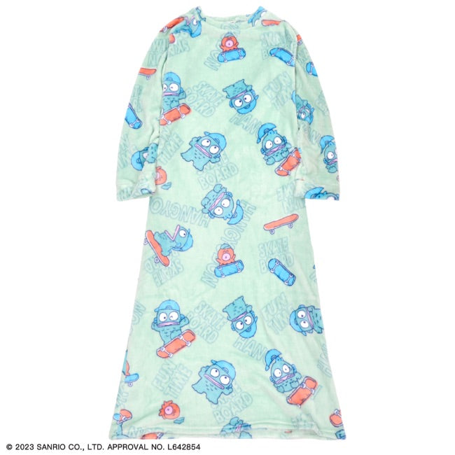 ハンギョドン ルームウェア ワンピース ボアフリース フリース 冬 サンリオキャラクターズ hg2734-589