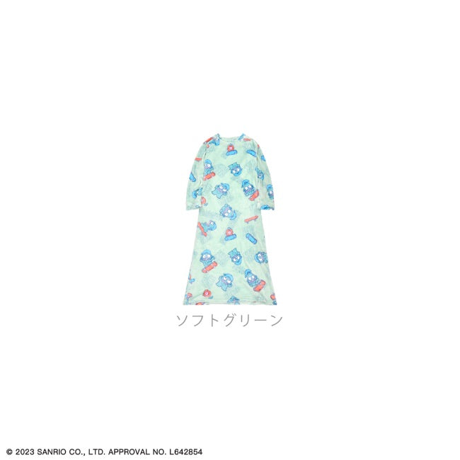 ハンギョドン ルームウェア ワンピース ボアフリース フリース 冬 サンリオキャラクターズ hg2734-589