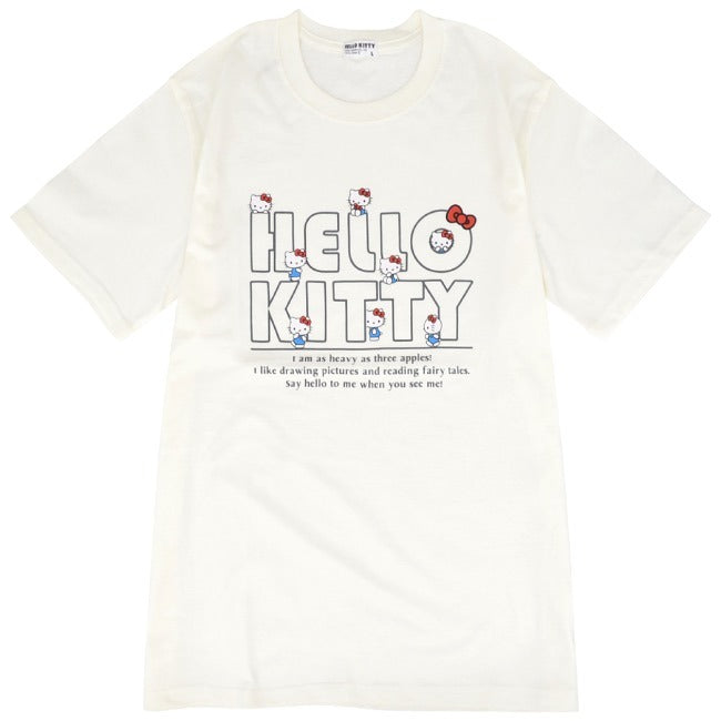 サンリオ キャラクターズ ハローキティ Tシャツ 半袖 プリント M L LL hk1142-205