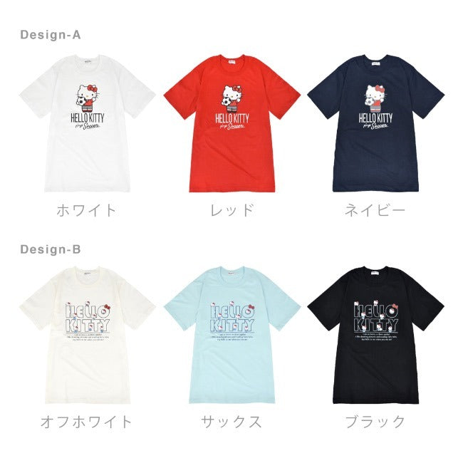 サンリオ キャラクターズ ハローキティ Tシャツ 半袖 プリント M L LL hk1142-205