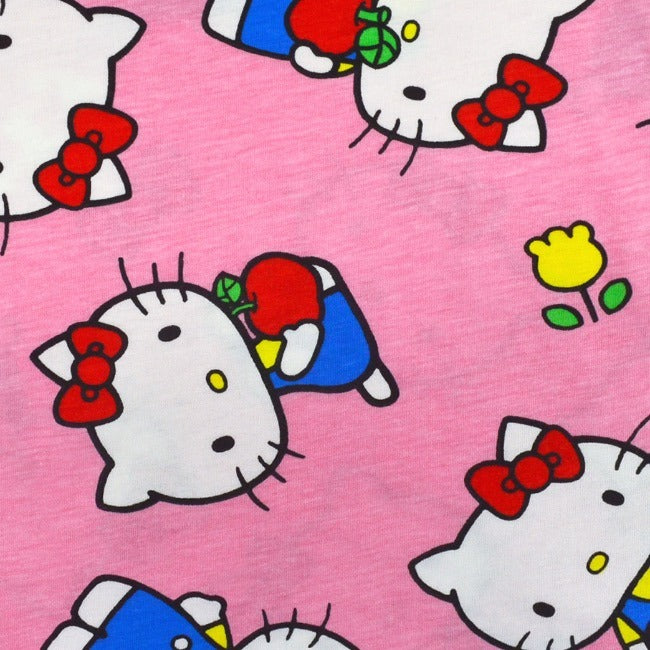 ハローキティ Tシャツ 総柄 半袖 サンリオ キャラクターズ プリント メンズ レディース hk1142-290