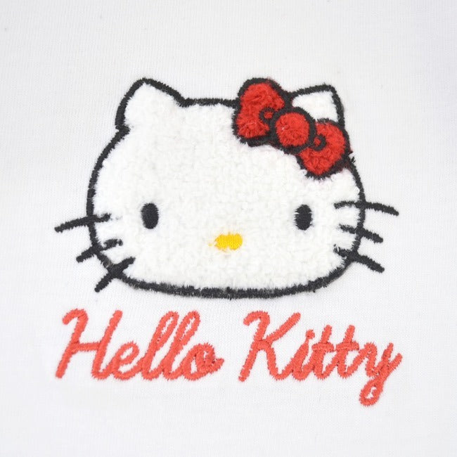ハローキティ Tシャツ 半袖 刺繍 サンリオ キャラクターズ メンズ レディース hk1142-351