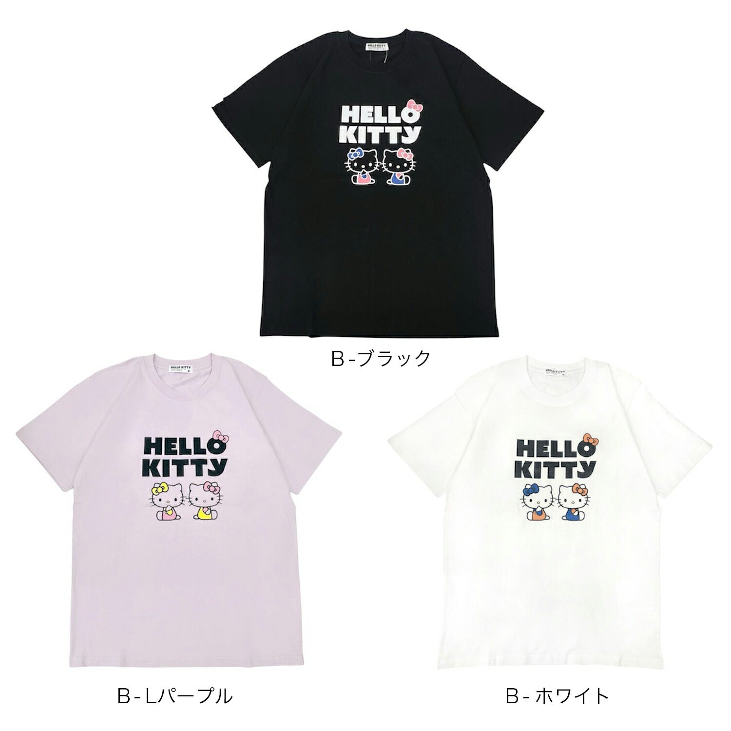 ハローキティ 半袖 Tシャツ 刺繍 ポケット付き プリント 天竺 サンリオ キャラクターズ hellokitty sanrio hk1162-48