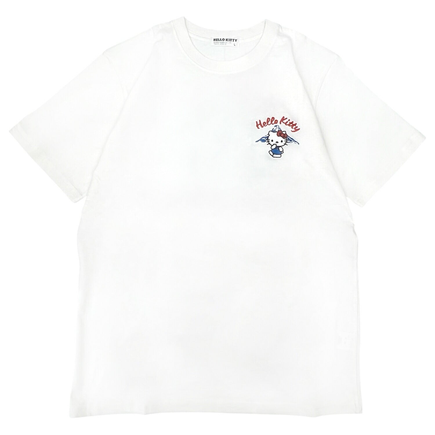 ハローキティ 和柄 半袖 Tシャツ バックプリント 天竺 メンズ レディース サンリオ キャラクターズ hellokittey sanrio hk1162-69