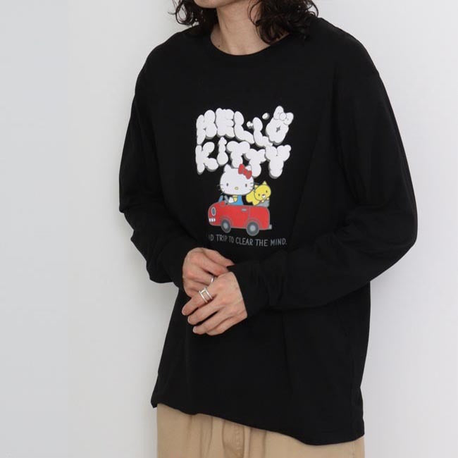 ハローキティ 長袖 Tシャツ カジュアル サンリオキャラクターズ hk1241-16