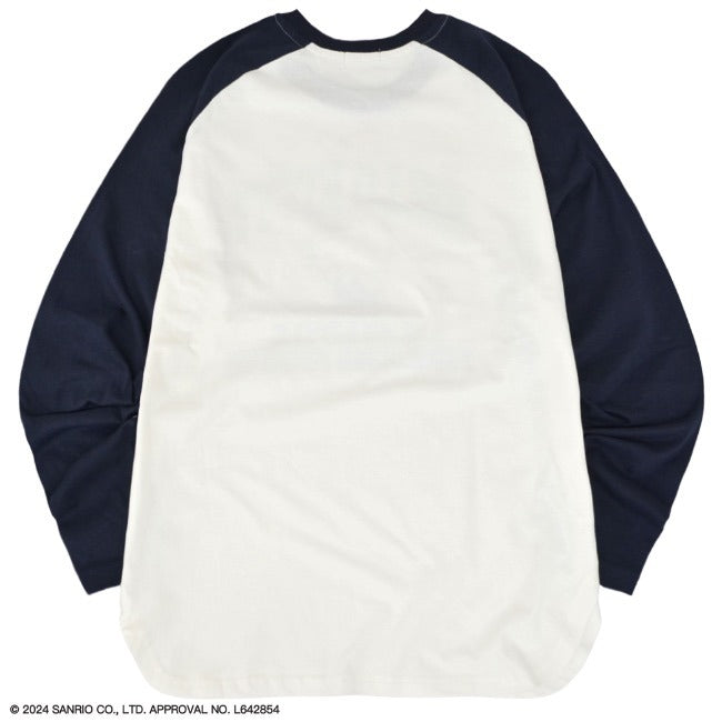 ハローキティ 長袖 Tシャツ ラグラン サンリオ キャラクターズ レッド 赤 hk1241-28