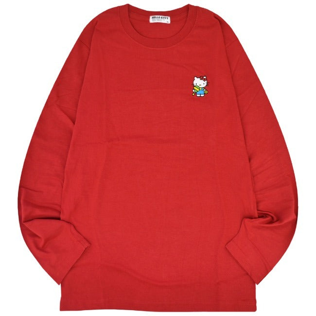 ハローキティ Tシャツ 長袖 ロンT サンリオ キャラクターズ プリント メンズ レディース hk1243-29