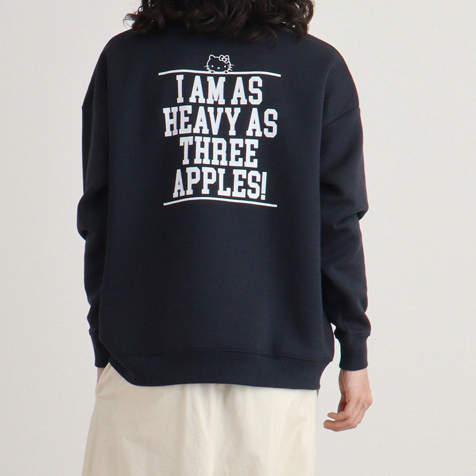ハローキティ 裏起毛 スウェット トレーナー ビッグ オーバーサイズ サンリオ キャラクターズ プリント メンズ レディース hk1344-153