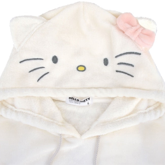 ハローキティ パーカー もこもこ フリース なりきり サンリオ キャラクターズ メンズ レディース hk1344-81