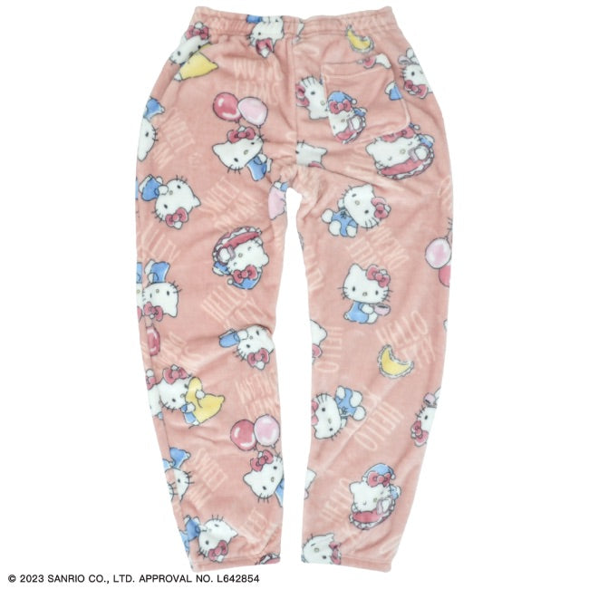 ハローキティ サンリオ キャラクターズ トップス ボトムス セット 長袖 パンツ ボア フリース hk1634-590