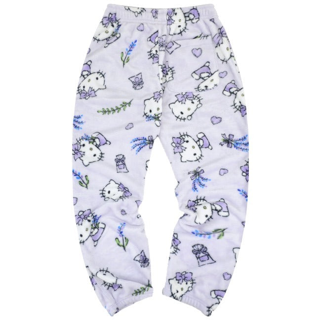 ハローキティ トレーナー スウェット パンツ フリース セットアップ ルームウェア 部屋着 パジャマ サンリオ キャラクターズ hk1644-102