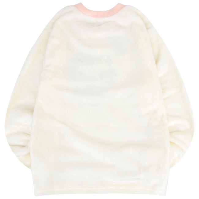 ハローキティ トレーナー スウェット パンツ フリース セットアップ ルームウェア 部屋着 パジャマ サンリオ キャラクターズ hk1644-89