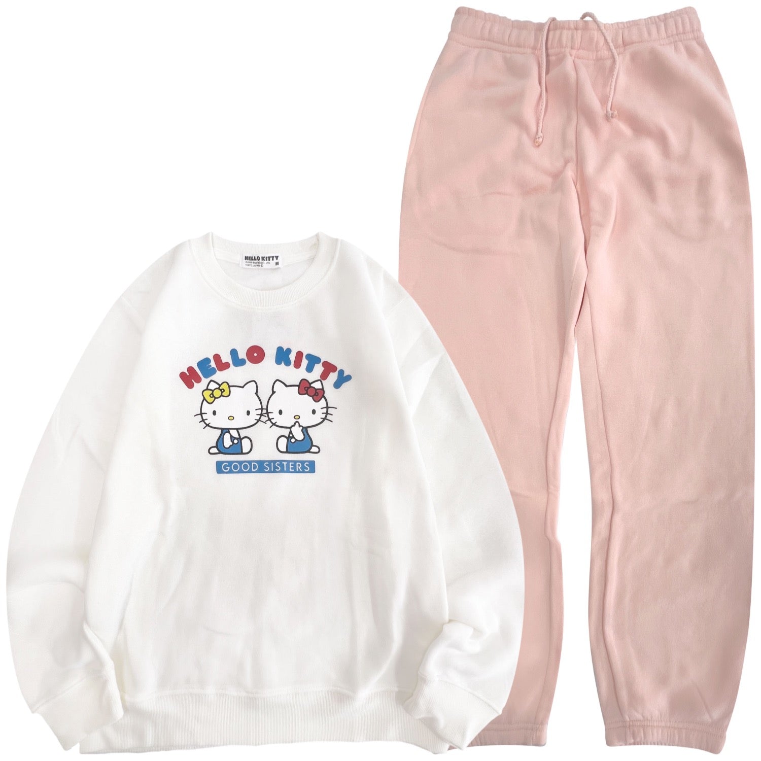 サンリオキャラクターズ あったか ルームウェア セットアップ 秋冬 部屋着 裏起毛 1654sanrio-shopify