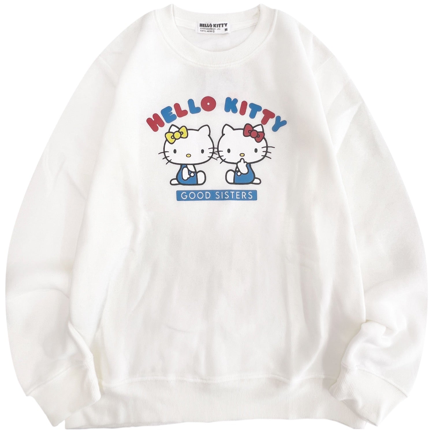 ハローキティ トレーナー スウェット パンツ セットアップ 裏起毛 ルームウェア 部屋着 パジャマ サンリオ キャラクターズ hk1654-80