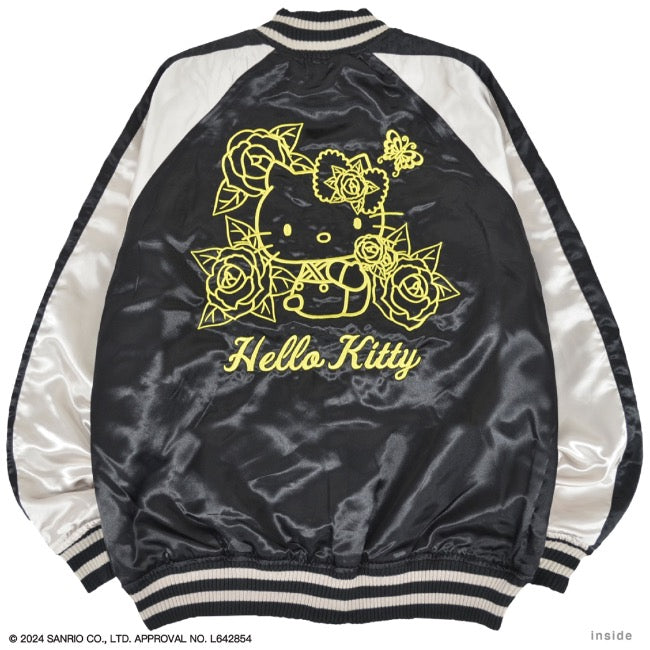 ハローキティ スカジャン アウター リバーシブル 刺繍 2WAY M L LL hk1823-713