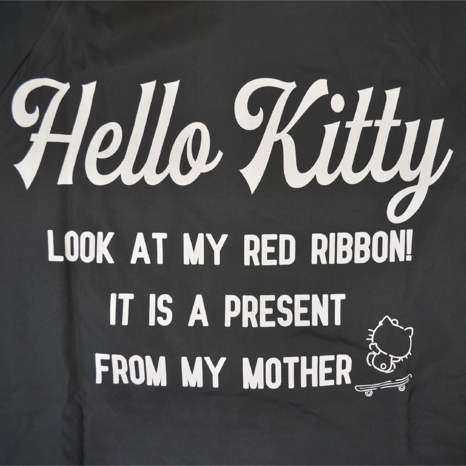 ハローキティ コーチジャケット アウター 長袖 プリント サンリオ キャラクターズ SANRIO hk1853-22