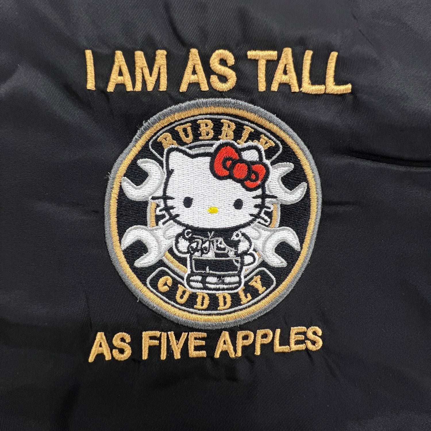 ハローキティ MA-1ジャケット バイク柄 アウター メンズ レディース サンリオ キャラクターズ hk1854-139