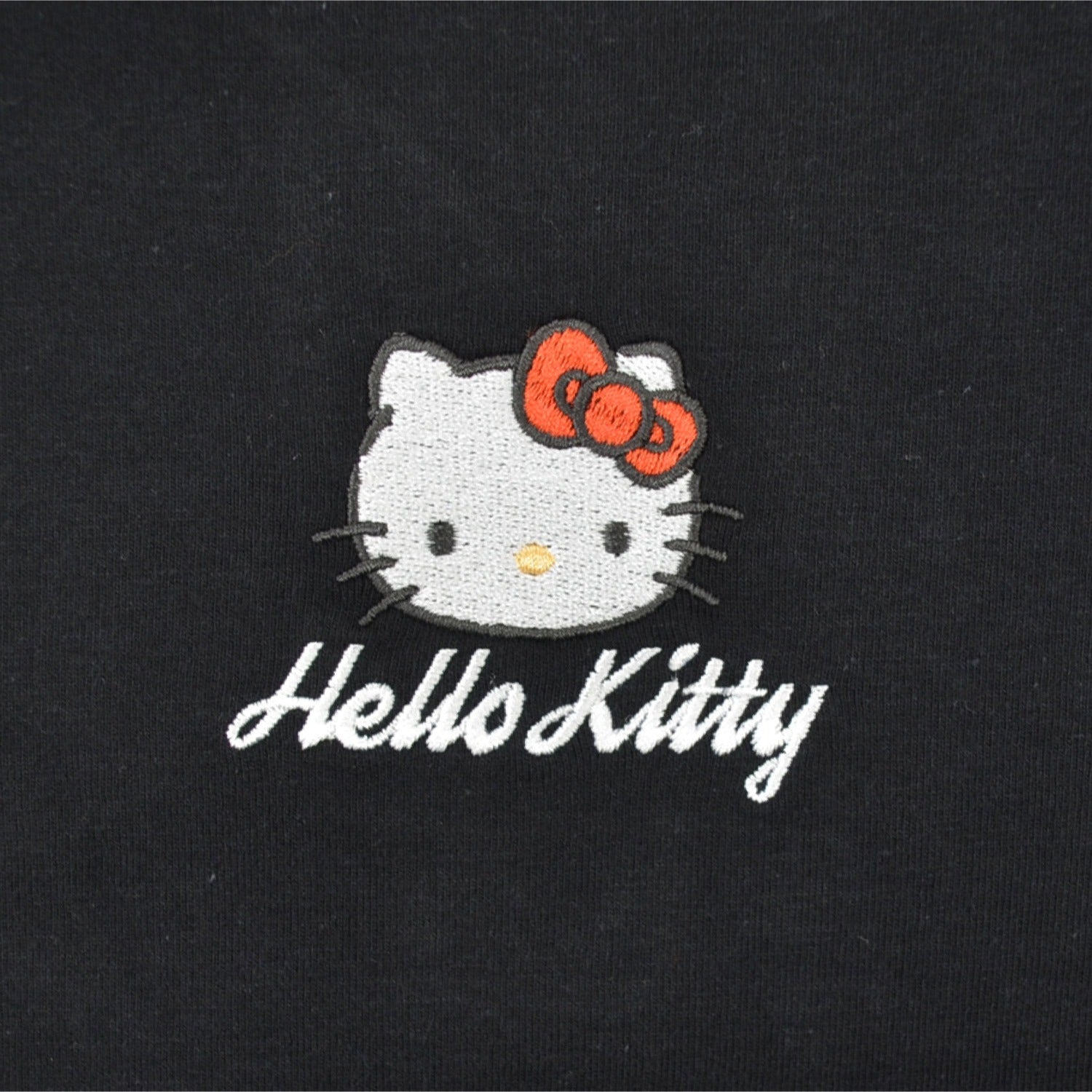 ハローキティ Tシャツ オーバーサイズ 半袖 プリント 刺繍 トップス サンリオ キャラクターズ レディース hk2152-196