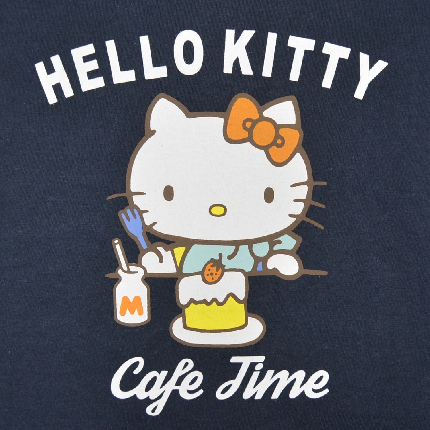 ハローキティ Tシャツ オーバーサイズ 半袖 プリント 刺繍 トップス サンリオ キャラクターズ レディース hk2152-196