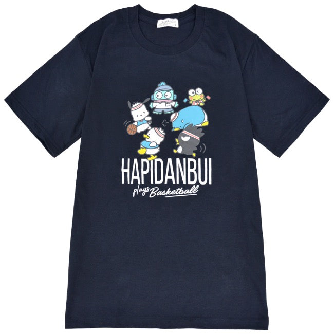 はぴだんぶい Tシャツ 半袖 プリント M L LL サンリオ キャラクターズ hv1142-206