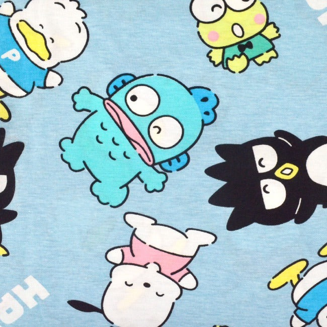 はぴだんぶい Tシャツ 総柄 半袖 サンリオ キャラクターズ プリント メンズ レディース hv1142-292