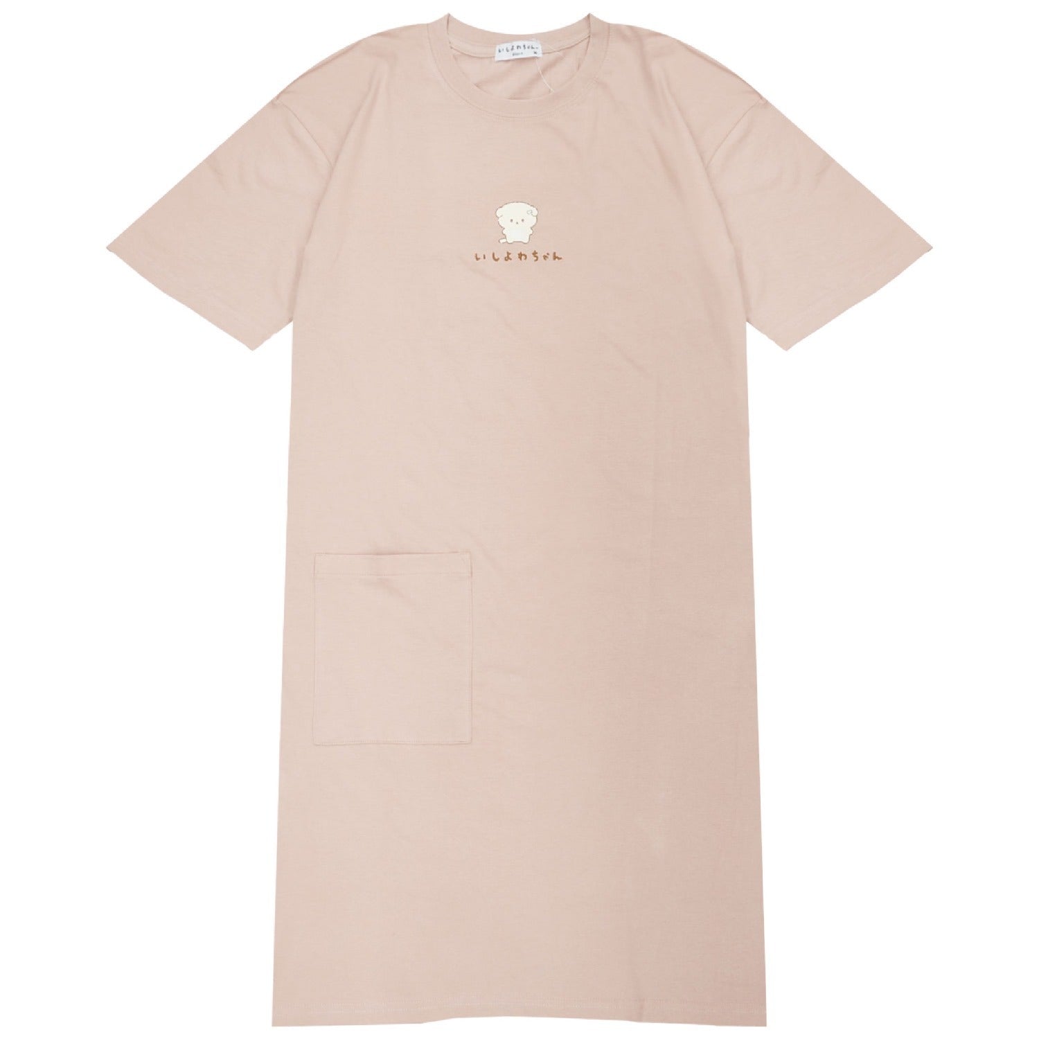 いしよわちゃん ワンピース サンエックス プリント スーパービッグ Tシャツ 半袖 ルームウェア San-X ic1752-362