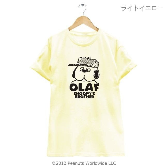 スヌーピー SNOOPY'S BROTHER オラフ 半袖Tシャツ メンズ レディース sn1-027