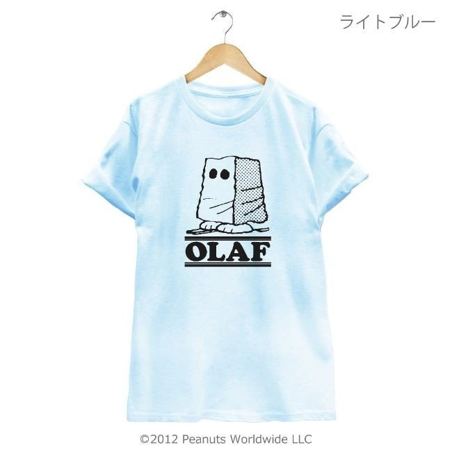 スヌーピー オラフ 半袖 Tシャツ メンズ レディース S M L XL SNOOPY OLAF sn1-031