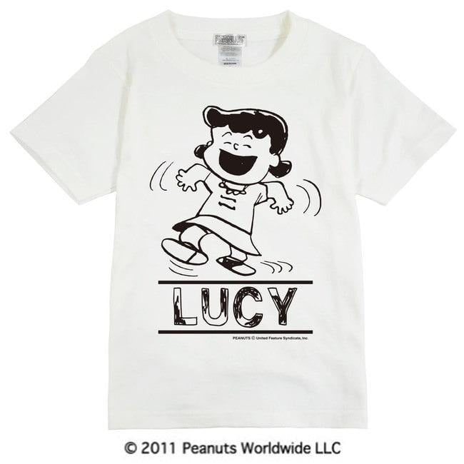レトロ ヴィンテージ スヌーピー ルーシー 半袖 Tシャツ (メンズ・レディース) vs1-004