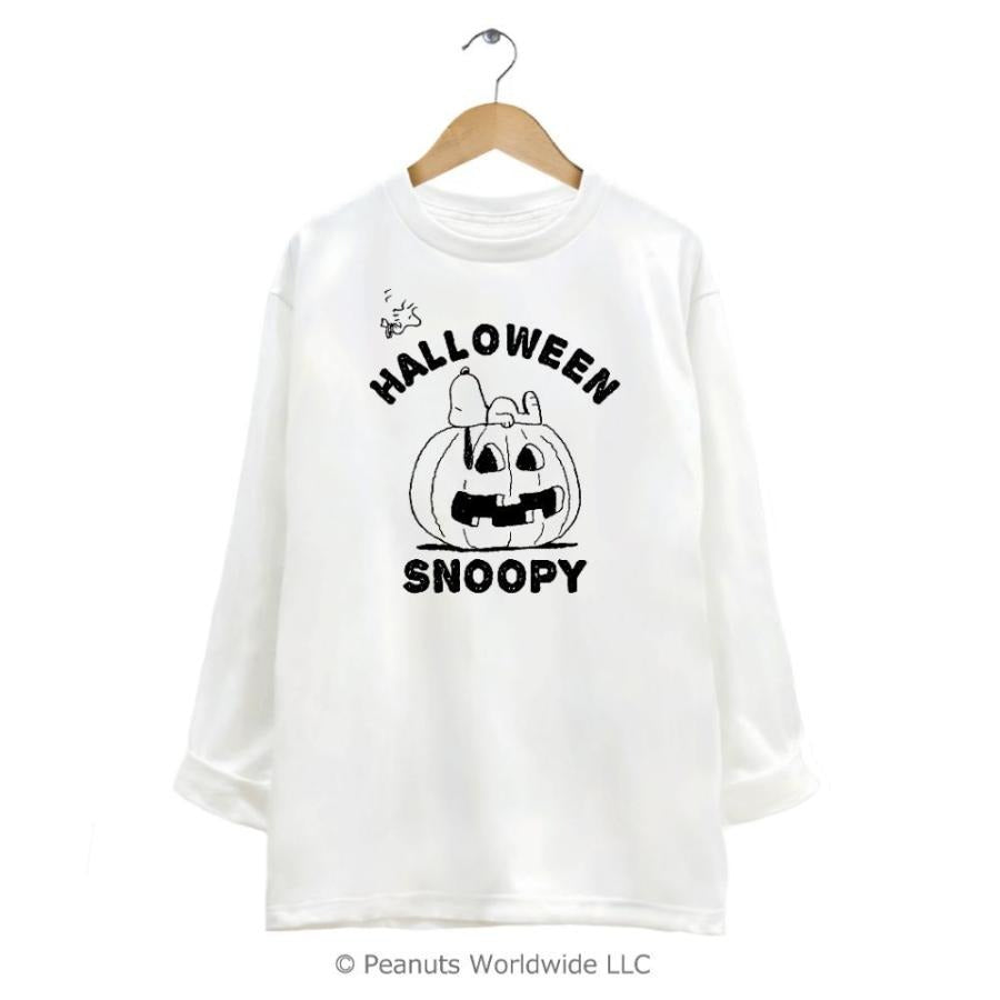 スヌーピー ハロウィン Tシャツ 長袖 sn2-013hdm