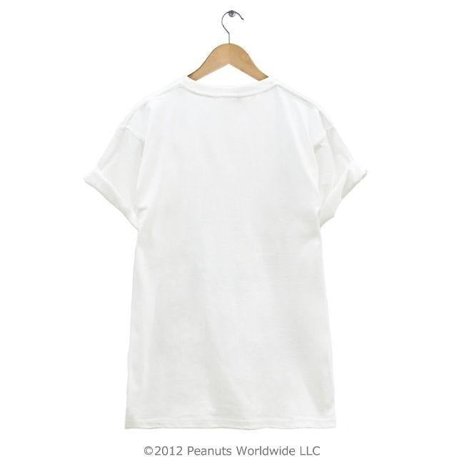 スヌーピー アイスホッケー 半袖Tシャツ メンズ レディース sn1-051