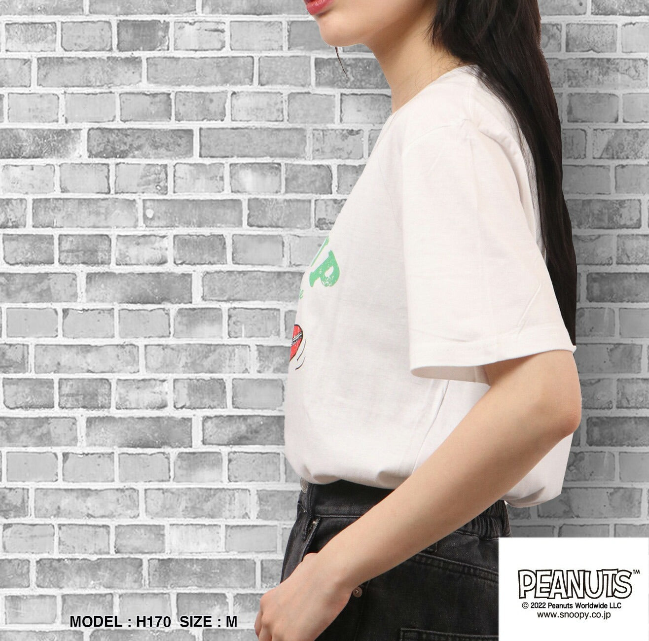 スヌーピー ピーナッツ Tシャツ トップス 半袖 サーフ プリント かすれ PEANUTS SNOOPY s1132-36