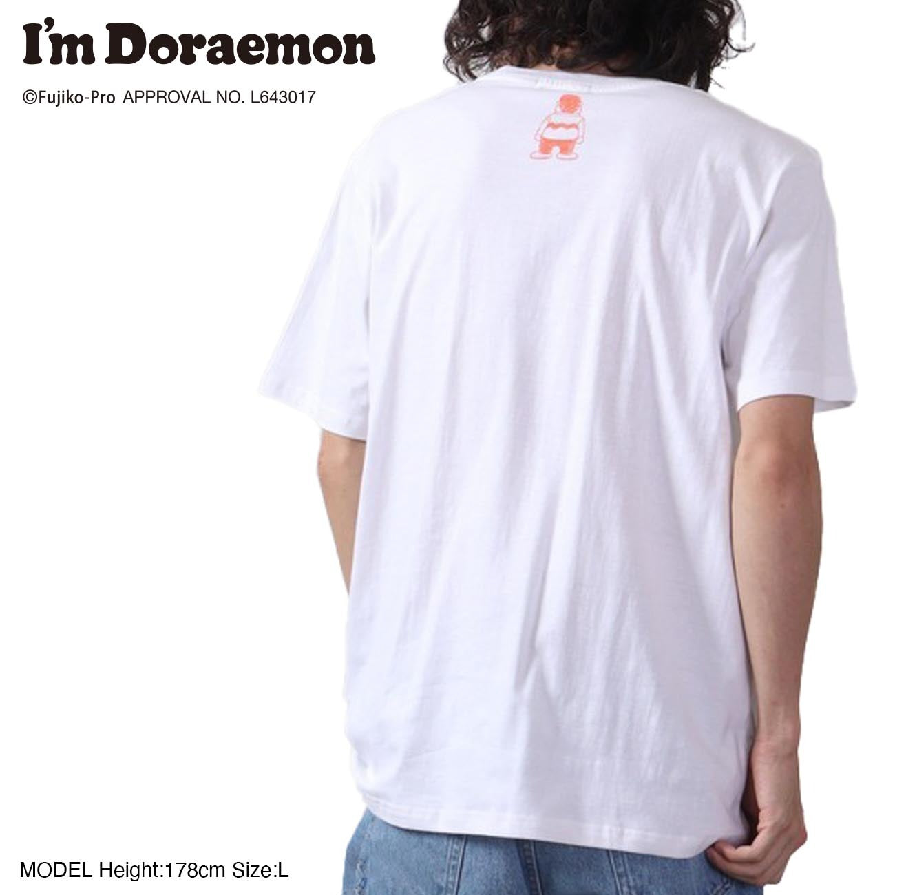 アイム ドラえもん プリント フェイス Tシャツ 半袖 春夏 I'm Doraemon dr1132-419