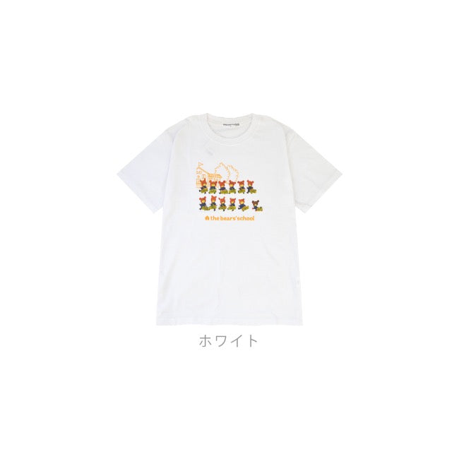 くまのがっこう Tシャツ 半袖 レディース ジャッキー くまのこ プリント kg2142-372
