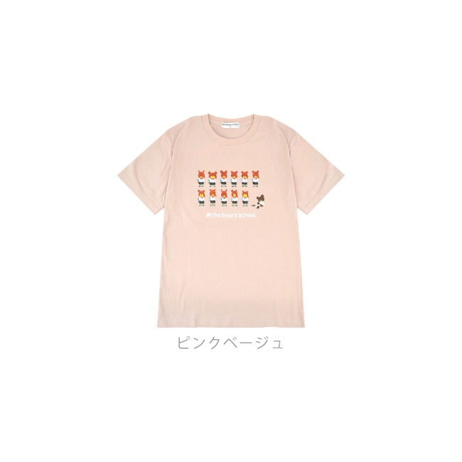 くまのがっこう Tシャツ 半袖 レディース ジャッキー くまのこ プリント kg2142-373