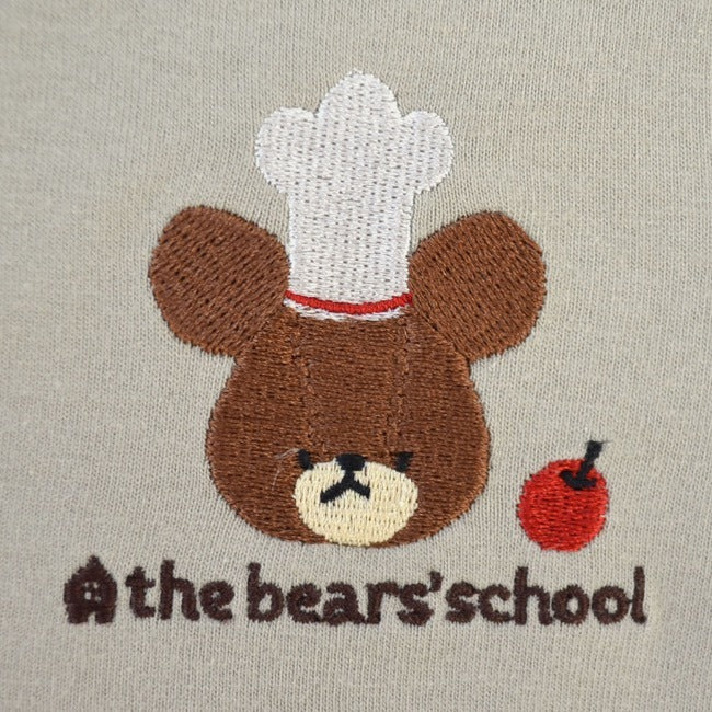 くまのがっこう Tシャツ 長袖 レディース ジャッキー 刺繍 ワンポイント kg2243-107