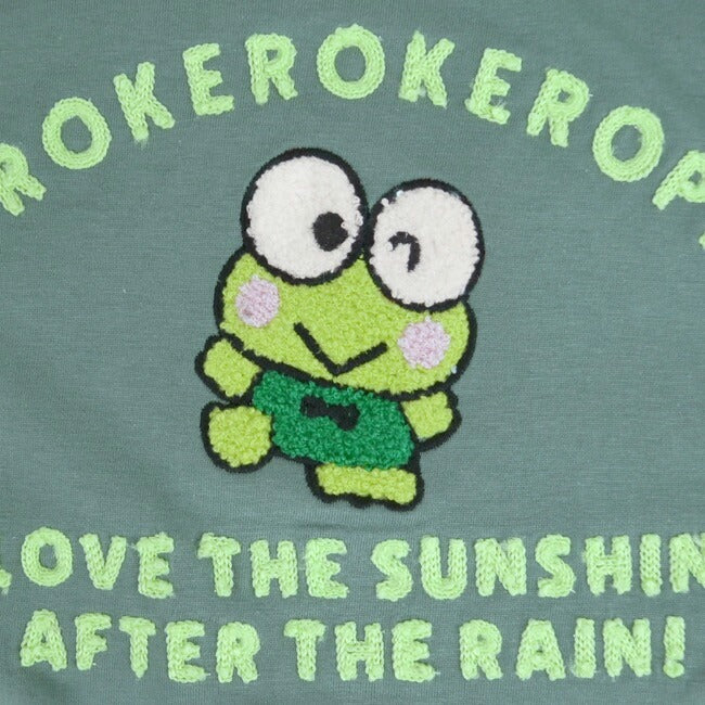 けろけろけろっぴ 刺繍 Tシャツ 半袖 春夏 チェーンステッチ kk1132-345