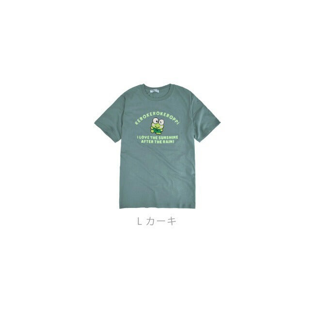 けろけろけろっぴ 刺繍 Tシャツ 半袖 春夏 チェーンステッチ kk1132-345