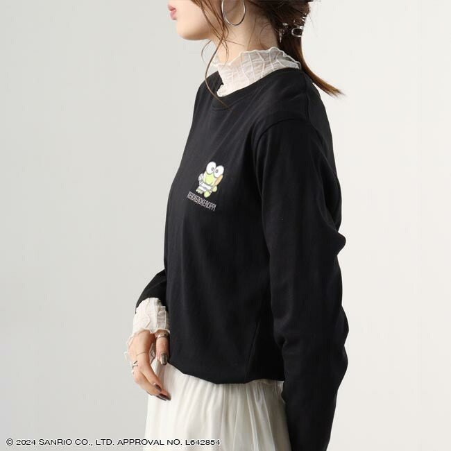 けろけろけろっぴ 長袖 Tシャツ サンリオ キャラクターズ kk1241-18