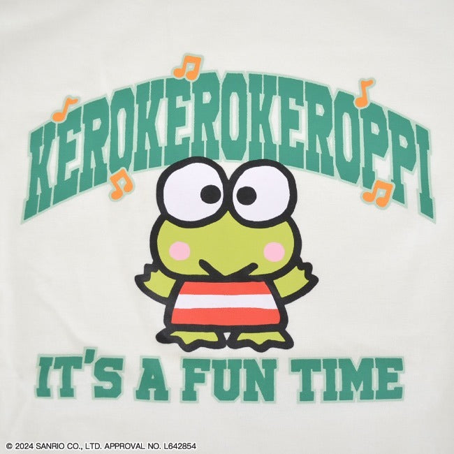 けろけろけろっぴ Tシャツ 長袖 ロンT ラグラン袖 プリント オーバーサイズ サンリオ キャラクターズ kk1241-29